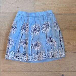 J. Crew 100% Linen Summer Skirt